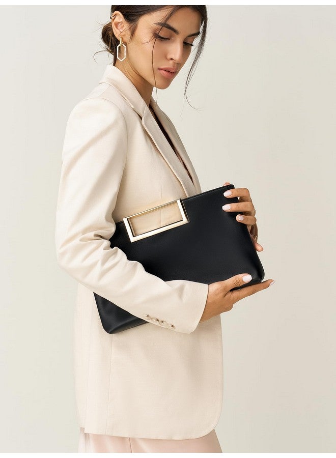 SWEETV Clutch Purses For Women Formal Casual Fashion Pu Leather Purse For Prom Cocktail And Weddingnina - Image 5