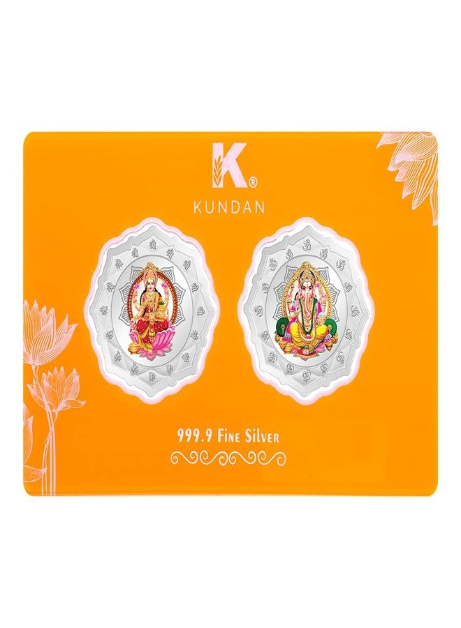 Kundan 20g (999.9) Pure Silver Coin (10 gm Lakshmi Ji & 10 gm Ganesha) - Image 5