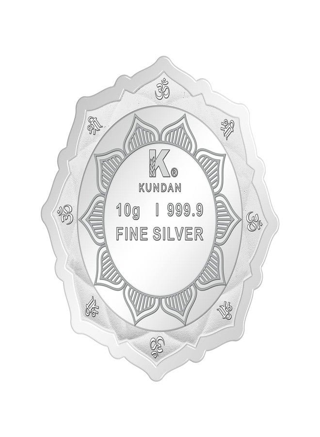 Kundan 20g (999.9) Pure Silver Coin (10 gm Lakshmi Ji & 10 gm Ganesha) - Image 4