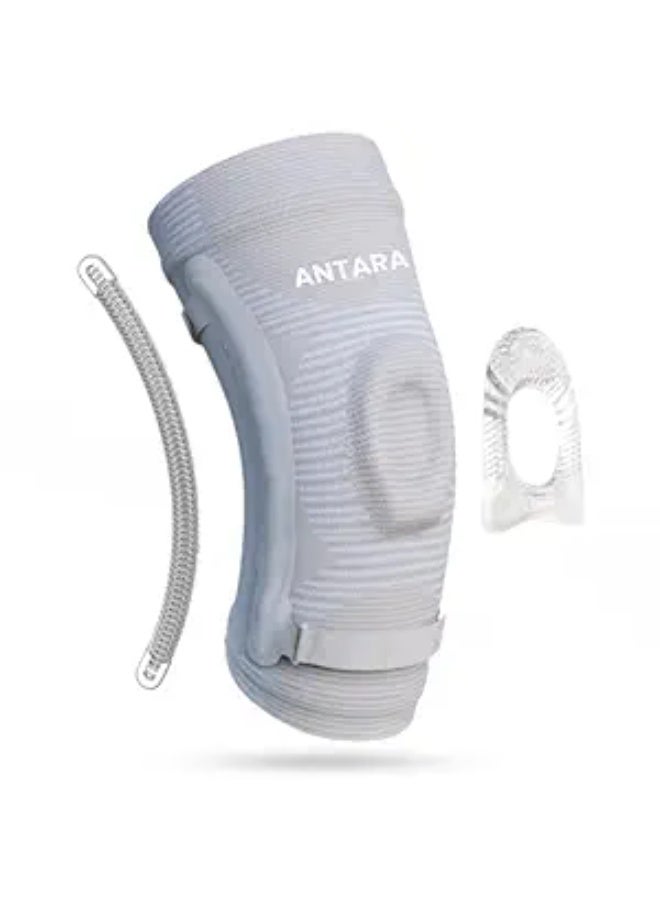 AGEasy Antara Hinged Knee Braces for Osteoarthritis | Knee Brace for Men & Women | Knee Caps for Pain Relief | Breathable Knee Brace with Side Hinges | Knee Support for Joint Pain & Injury Recovery - Image 1