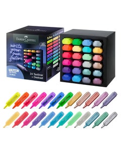 FABER-CASTELL Faber-Castell Highlighter Textliner 46 Deskset of 24  - Image 1