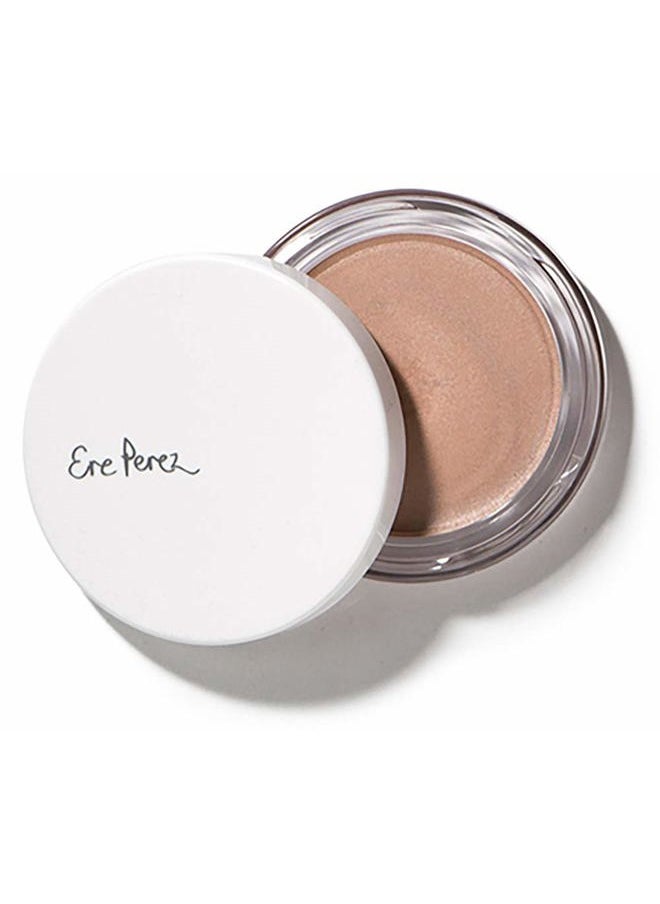 Ere Perez - Natural Vanilla Highlighter Balm | Creamy, Dewy Finish, Easy To Blend, Sensitive Skin Safe | Vitamin E | Vegan, Cruelty-Free, Clean Beauty (Falling Star) - Image 1