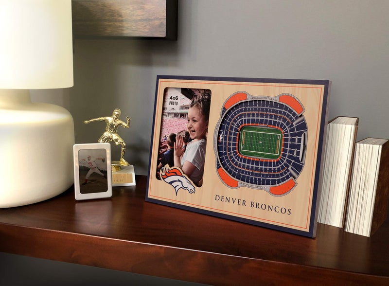 YouTheFan NFL Denver Broncos 3D StadiumViews Picture Frame - Image 2