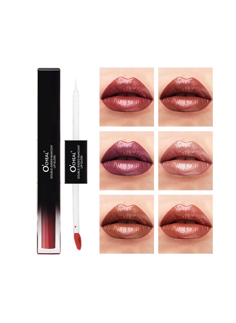 Me Now Dual Ended Longwearing Matte Liquid Lipgloss Multicolour Long Lasting  - Image 1