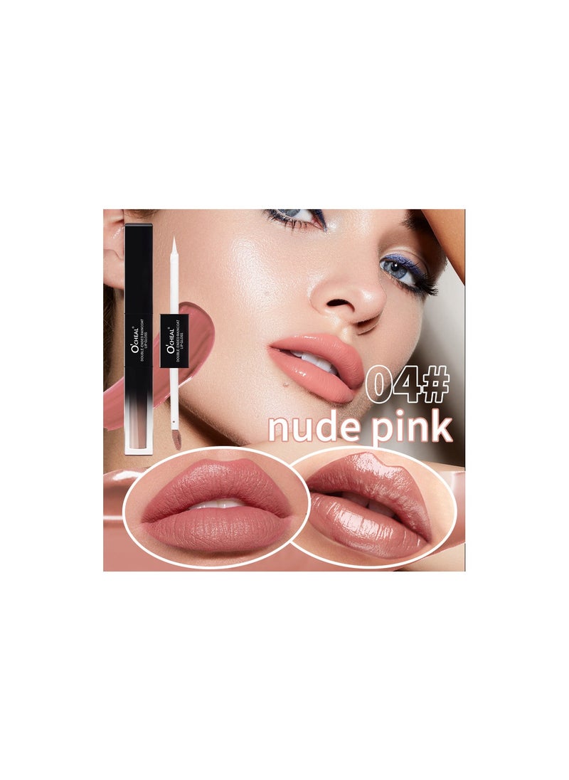 Me Now Dual Ended Longwearing Matte Liquid Lipgloss Multicolour Long Lasting  - Image 5