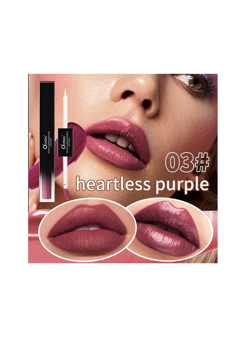 Me Now Dual Ended Longwearing Matte Liquid Lipgloss Multicolour Long Lasting  - Image 4
