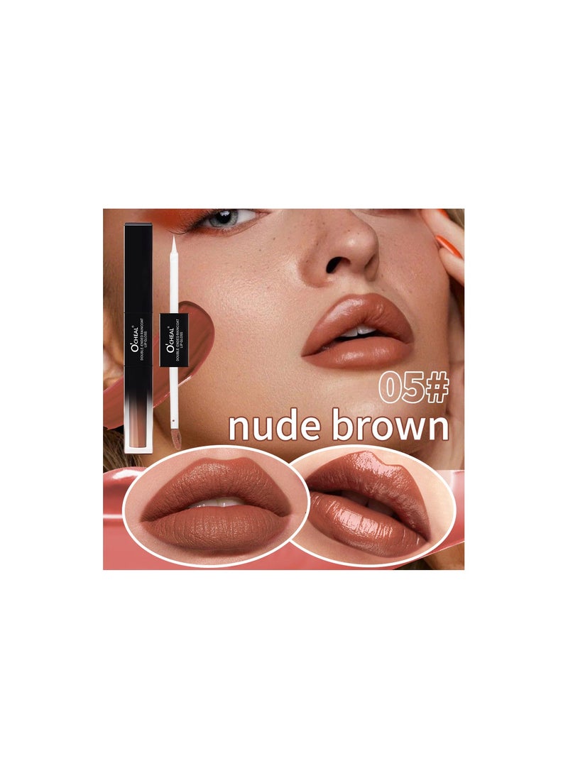 Me Now - Dual Ended Longwearing Matte Liquid Lipgloss Multicolour Long Lasting - Image 1