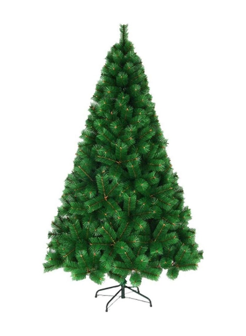 لوبيتيز 150cm شجرة عيد الميلاد الاصطناعية عالية مختلطة مع الصنوبر والسرو البلاستيكية + مادة البولي بروبيلين + مادة الحديد ، وتشفير شجرة عيد الميلاد ، الطبيعية واقعية الفروع الكلاسيكية ، ومناسبة في الأماكن المغلقة في الهواء الطلق المدارس ومراكز التسوق عطلة عيد الميلاد الديكور - Image 2