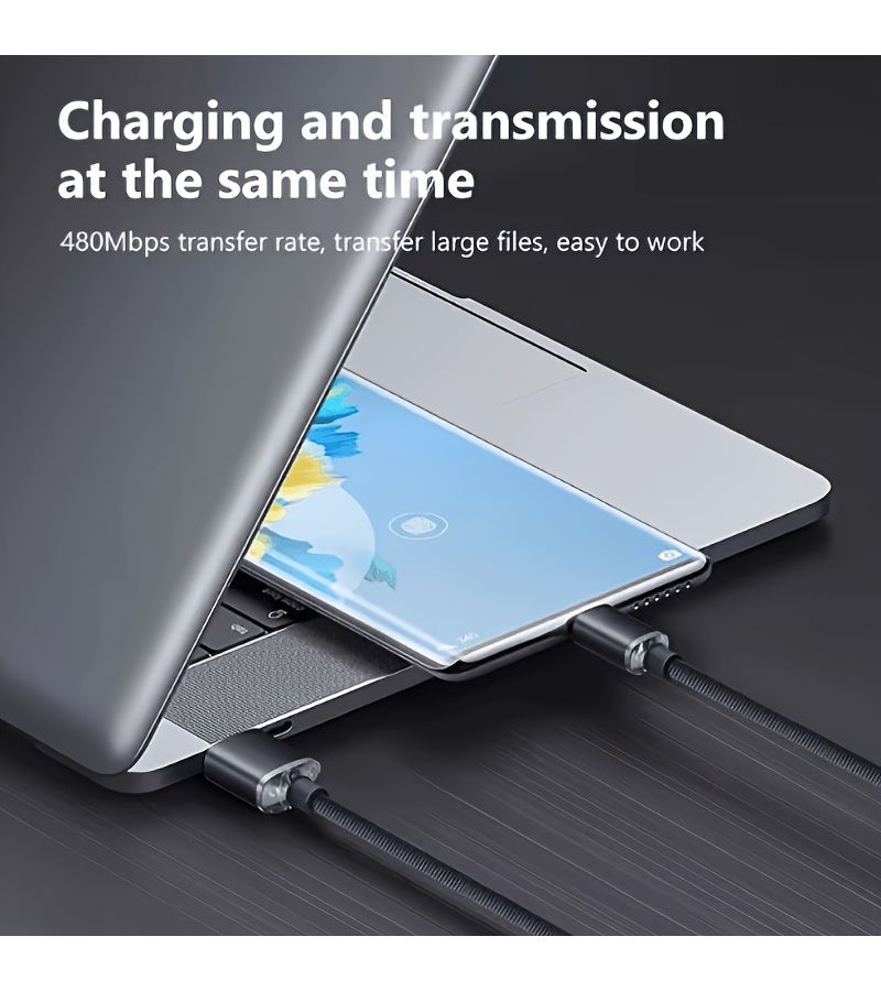 1.5M 120W Super Fast USB Type C Cable for Samsung Redmi Xiaomi Huawei Mobile Phone Blue - Image 5