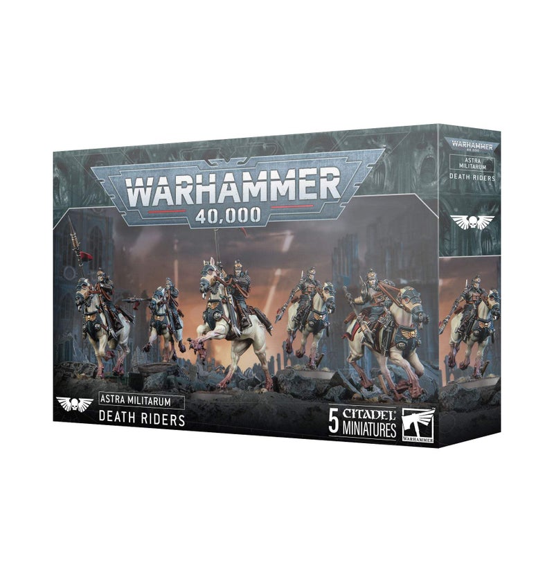Games Workshop Warhammer 40000 Astra Militarum Death Riders - Image 3