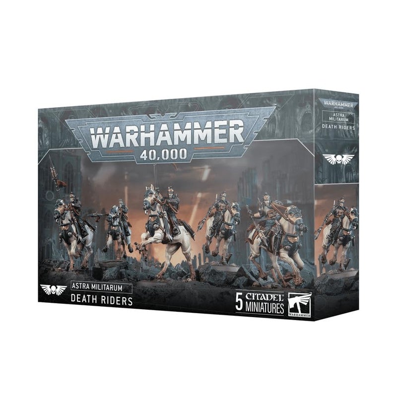 Games Workshop Warhammer 40000 Astra Militarum Death Riders - Image 5