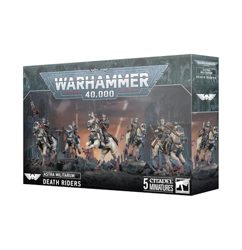 Games Workshop Warhammer 40000 Astra Militarum Death Riders - Image 1