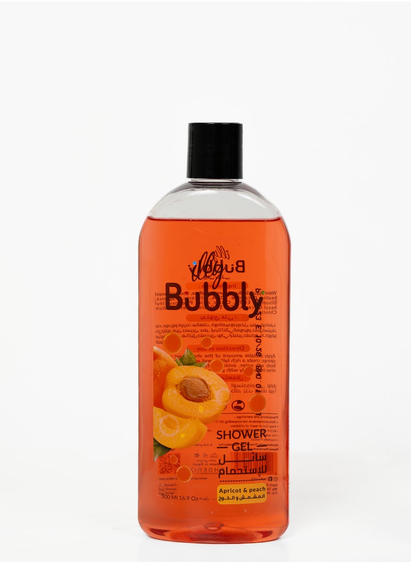 illy Bubbly illy Bubbly Apricot &Peach Shower Gel 500ml  - Image 1