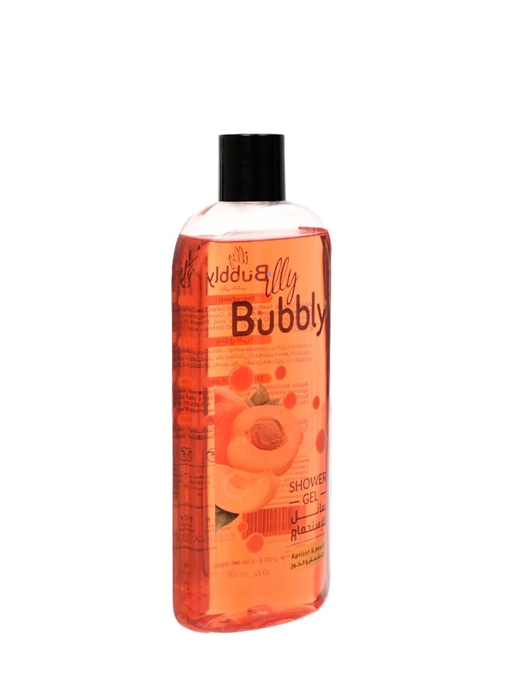 illy Bubbly illy Bubbly Apricot &Peach Shower Gel 500ml  - Image 2