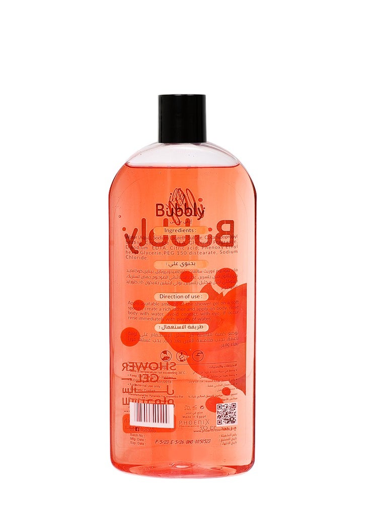 illy Bubbly illy Bubbly Apricot &Peach Shower Gel 500ml  - Image 3