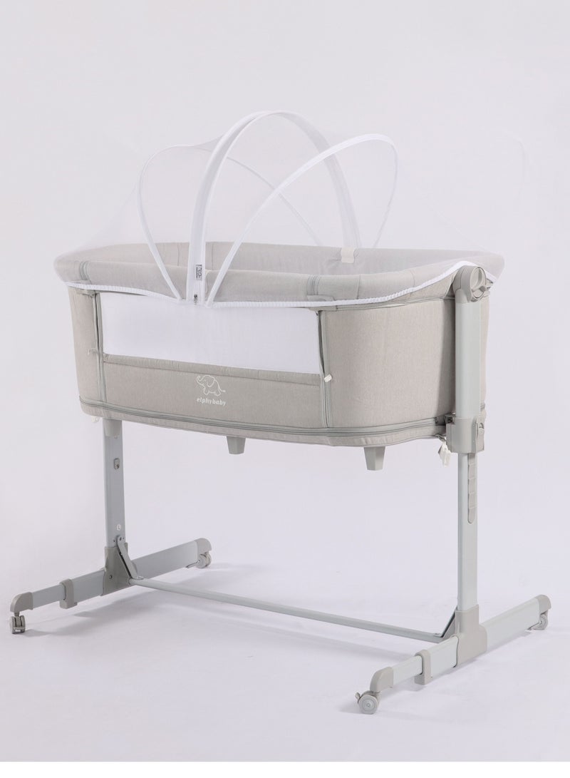 إلفي بيبي مهد للأطفال يوضع بجانب السرير - Image 3