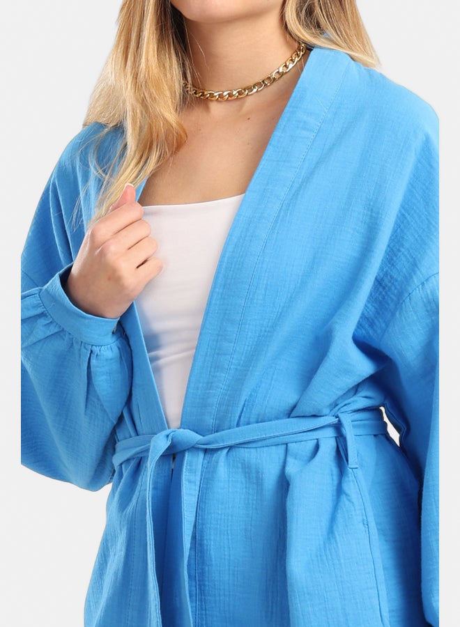 Carina Tencel Open Front Cardigan - Image 3