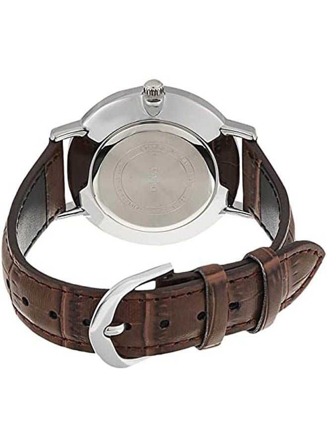 كاسيو ساعة يد من جلد بعقارب LTP-VT01L-7B2UDF - Image 2