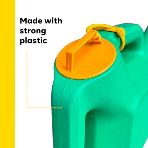 YUVCON Watering Can, Durable Plastic with Brass Nozzle, Useful for Both Indoor & Outdoor Watering (10 Liter) - Image 4