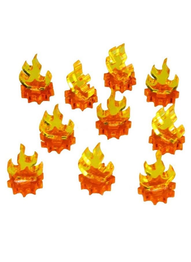 LITKO - Flame Marker ; Fire ; Spell ; Plasma ; Toxic Flames ; Inferno ; Blast (Transparent Yellow Flames & Fluorescent Amber Base Mini) - Image 1