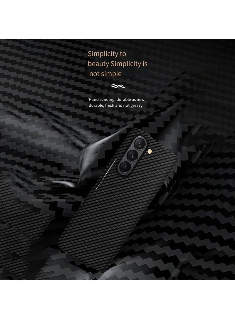 PiBlue - غطاء حماية فائق النحافة مصنوع من ألياف الكربون لهاتف Samsung Galaxy Z Fold 5 5G - Image 1