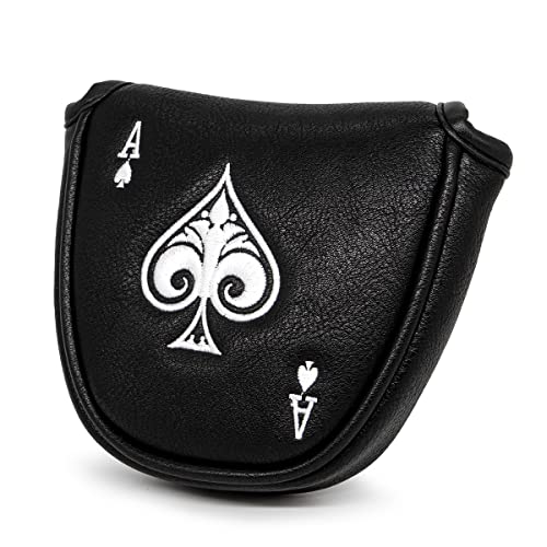 Barudan Golf Putter Cover Headcover Mallet Putter Head Cover Magnetic Club Protective Case fits for Odyssey 2ball Odyssey Stroke Lab Gift for Men Golfer - Image 1