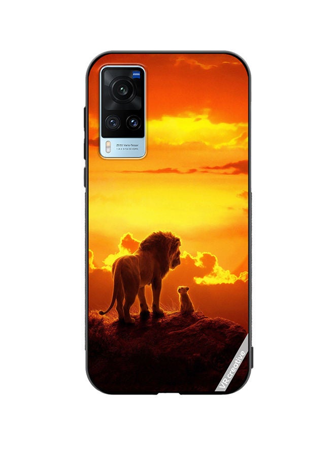 VR CREATIVE Protective Case Cover For Vivo X60 Lion King Design Multicolour - Image 1
