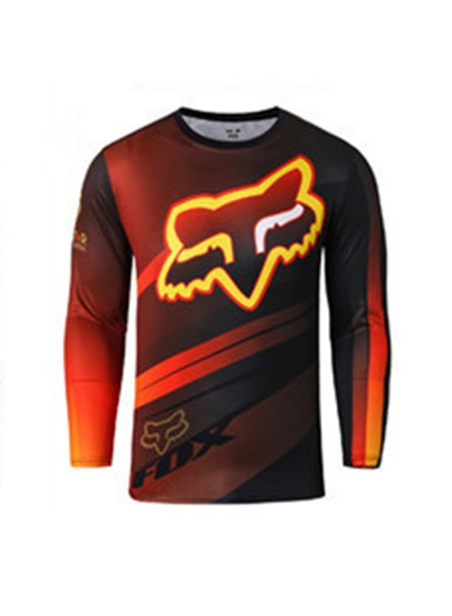 Fox Men's Outdoor Cycling Suit Off-road Road Mountain Bike Cycling Tops - Image 1