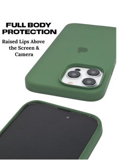 BORTONY iPhone 12 Pro Max Case Liquid Silicone Anti Scratch Anti Fingerprint Soft Silky Touch Shockproof Protective Cover for Apple iPhone 12 Pro Max  - Image 2