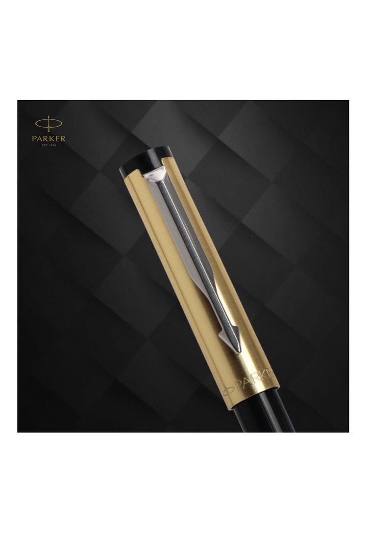 PARKER - Beta Premium FP CT Fountain Pen with Free Ink Cart (Gold) - Image 1