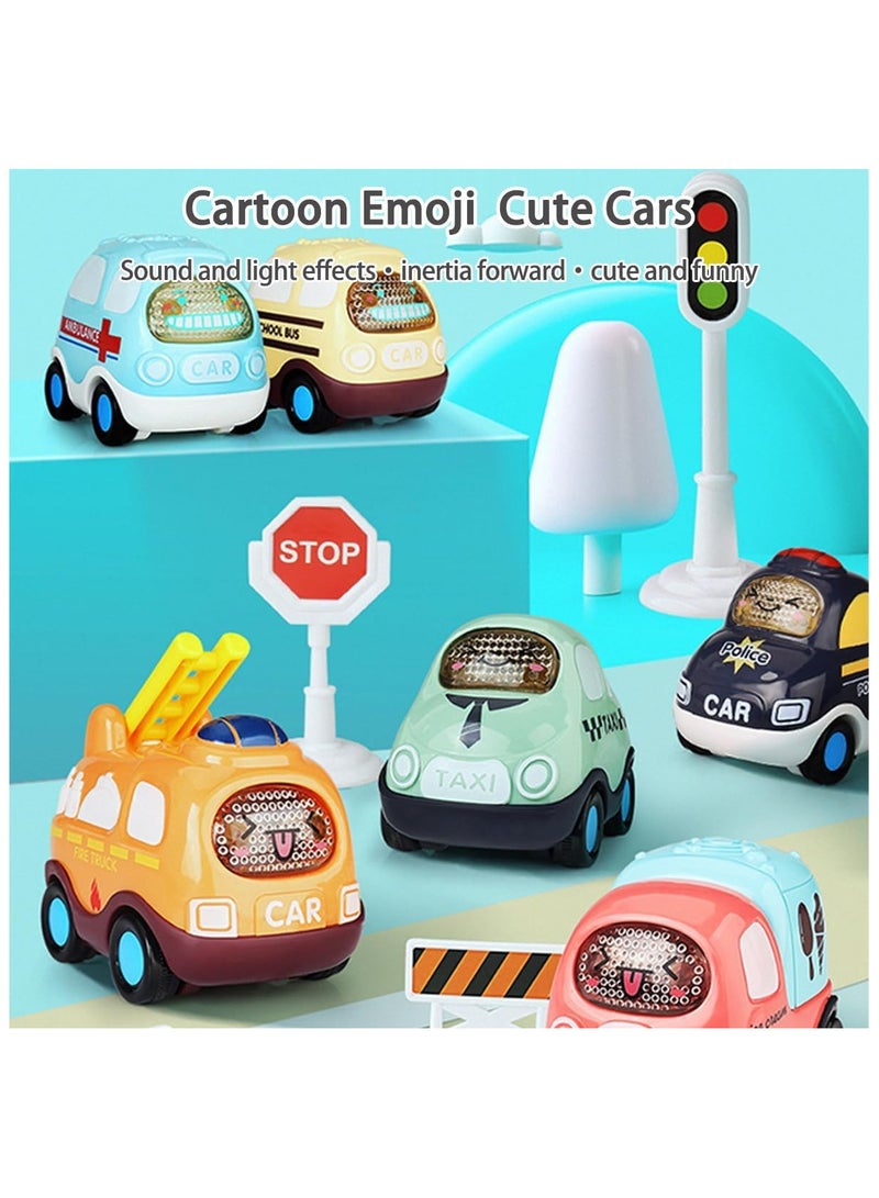 سوفام 7Pcs Mini Cars, Bulk Toys Small Pull Back Cars, Toddler Boy Toys for 1 2 3 4 5 6 Year Old Boys Girls, Classroom, Party Favors, Goodie Bags Fillers, Birthday Day Gifts and Prize - Image 2