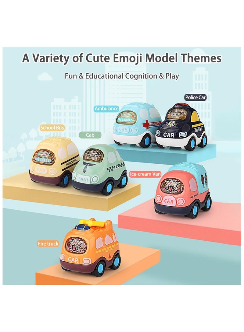سوفام 7Pcs Mini Cars, Bulk Toys Small Pull Back Cars, Toddler Boy Toys for 1 2 3 4 5 6 Year Old Boys Girls, Classroom, Party Favors, Goodie Bags Fillers, Birthday Day Gifts and Prize - Image 5