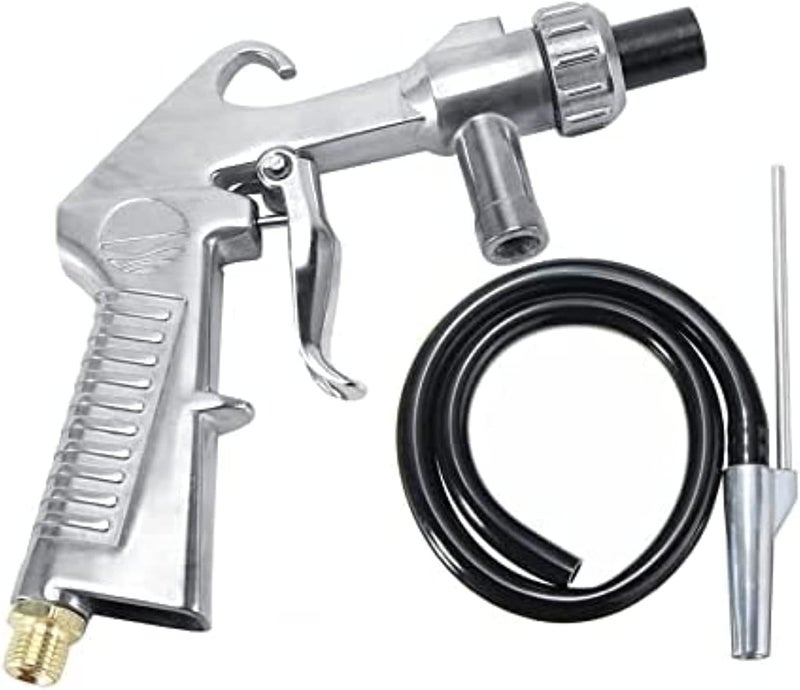 AQ AQSON طقم AQSON لمسدس الرمل - مسدس سيفون لتفجير الرمل لإزالة الصدأ والتفجير بالرمل الكاشط - Image 1