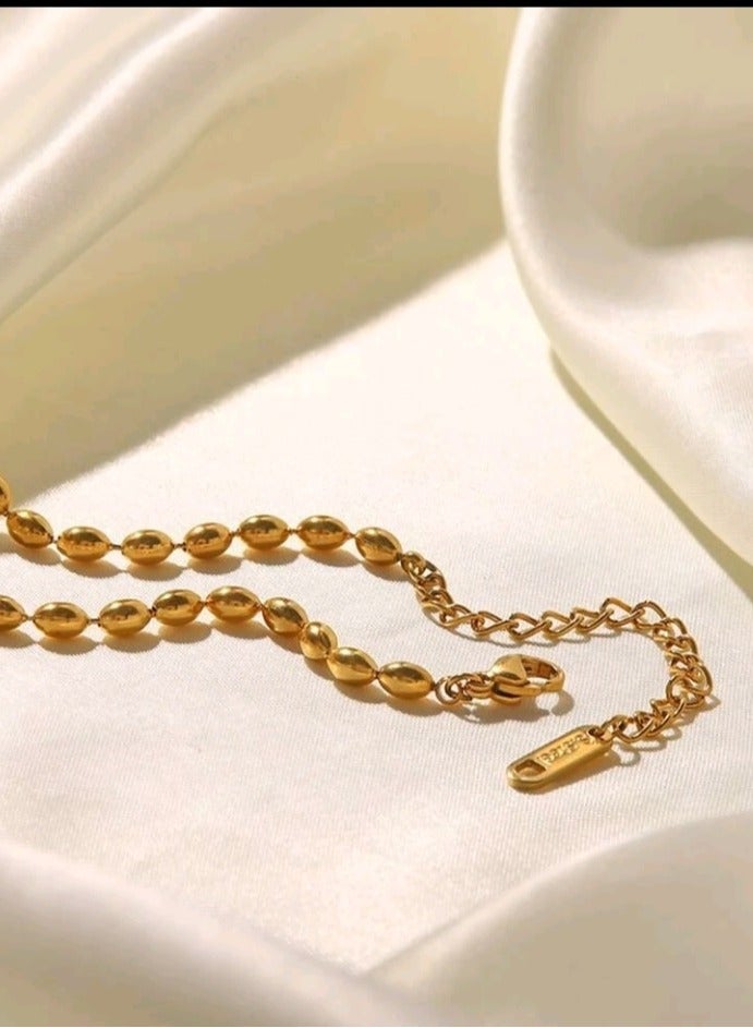 Jewelry For Life Trendy Stainless Steel Gold Plated Necklace For Women - Image 5