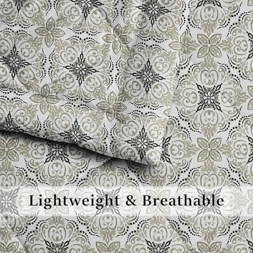 VAS COLLECTIONS 220 GSM Microfiber Reversible AC Comforter |Quit | Blanket | Duvets for King Size Double Bed 180Tc (230X250 cm, Grey and Off White) - Image 4