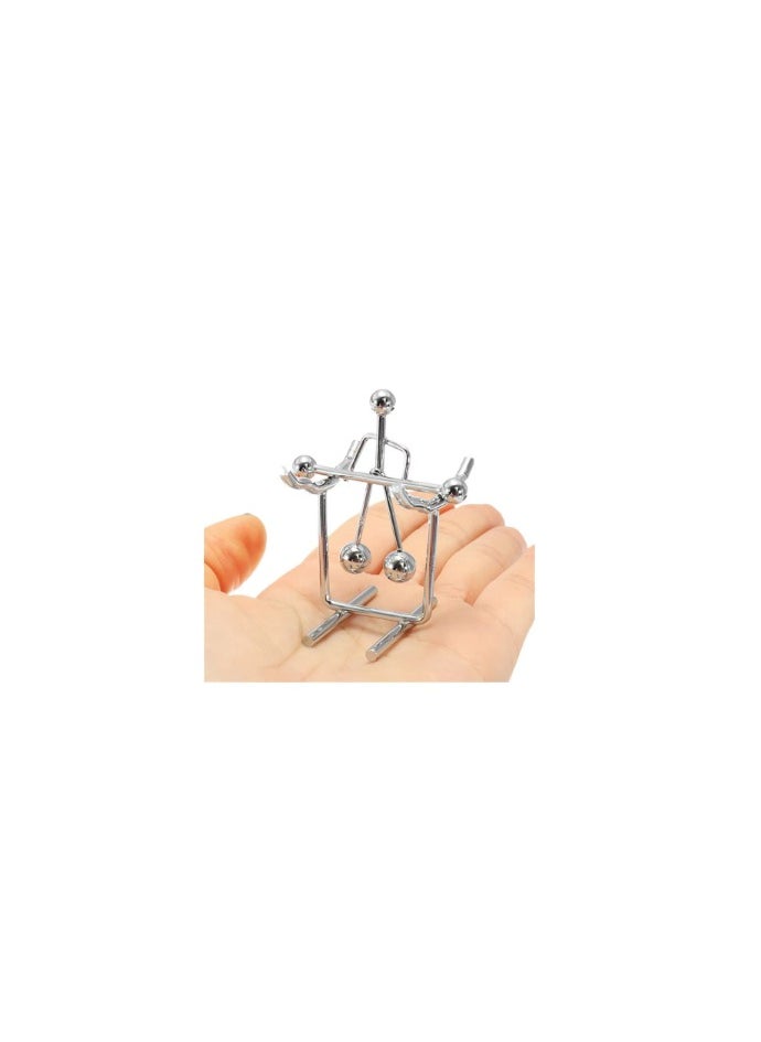 Generic - "Enjoy an experience of balance and calm with the Newton's Cradle - elegant design, smooth movement, and a clever decorative touch that adds a sophisticated scientific touch to your office or home. " - Image 1