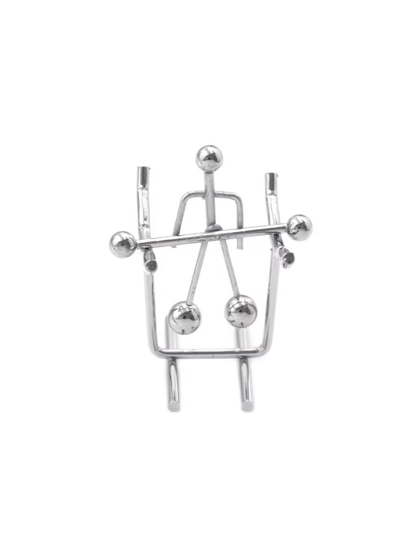 Generic - "Enjoy an experience of balance and calm with the Newton's Cradle - elegant design, smooth movement, and a clever decorative touch that adds a sophisticated scientific touch to your office or home. " - Image 1