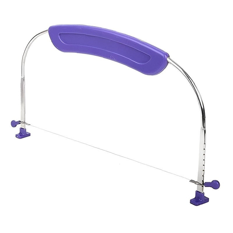 Decorating Aid - Adjustable Stainless Steel Cake Leveler for Even Layers and Baking Perfection - Image 1