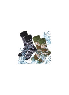 Waterproof Socks, 2 Pairs Unisex Waterproof Breathable Socks, Slim Waterproof Socks, Outdoor Camping Skiing Hiking Wading Fishing Cycling Golf Socks for Men Women(M)(40-42) - pzsku/Z3FD01D745CC27E6DFA0AZ/45/_/1713604207/1b6fc9d2-5520-4821-a214-7cf564d5d702