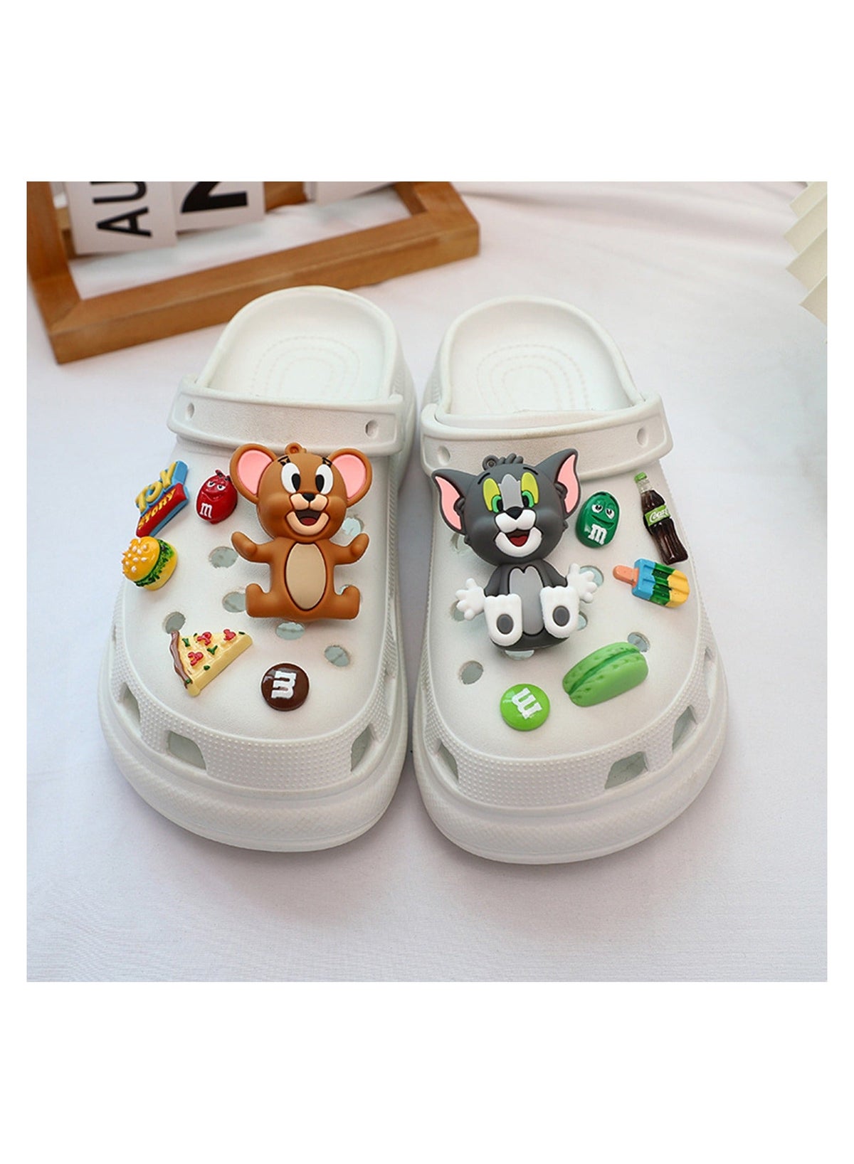 Generic 12 Pcs Cartoon Shoe Charms for Croc, Lovely Shoe Charms Packs ...