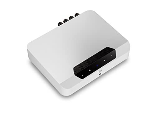 Bluesound POWERNODE Edge Compact Wireless Multi-Room High Resolution Music Streaming Amplifier - White - Image 3