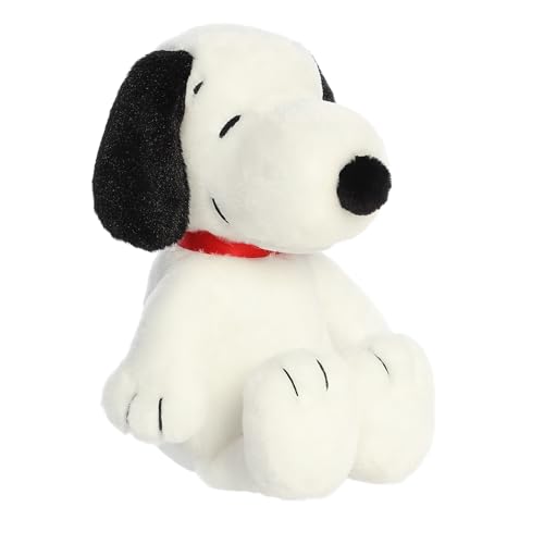 Aurora Adorable Peanuts Floppy Snoopy Stuffed Animal Officially Licensed Toys for All Snoopy Fans Nostalgic Gift for Adults and Birthday Celebrations 9 Inches - Image 1
