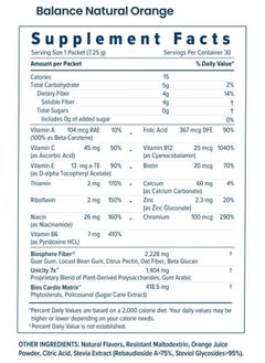 Unicity UNICITY BALANCE NATURAL ORANGE (30 Packets) Helps Support a Healthy Digestive System and Keeps Your Body Well Maintained (30-Day Supply)  - Image 3