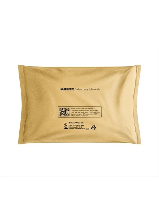 PURE ORIGINAL INGREDIENTS مكونات أصلية نقية لوريل سلفوأسيتات الصوديوم (SLSA) (4 أونصة) رغوة وفقاعات تدوم طويلاً، لطيفة على البشرة. - Image 2