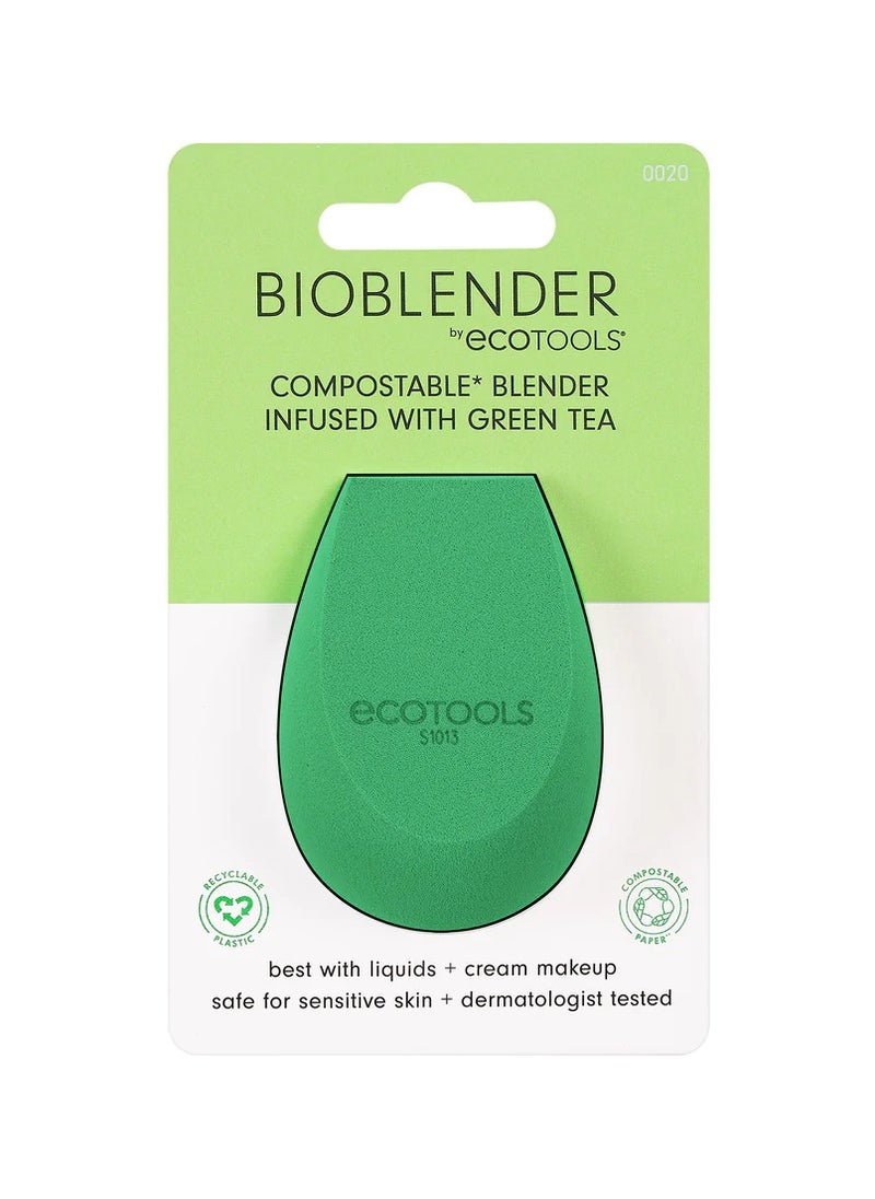 Eco Tools Green Tea Bioblender Makeup Sponge  - Image 1