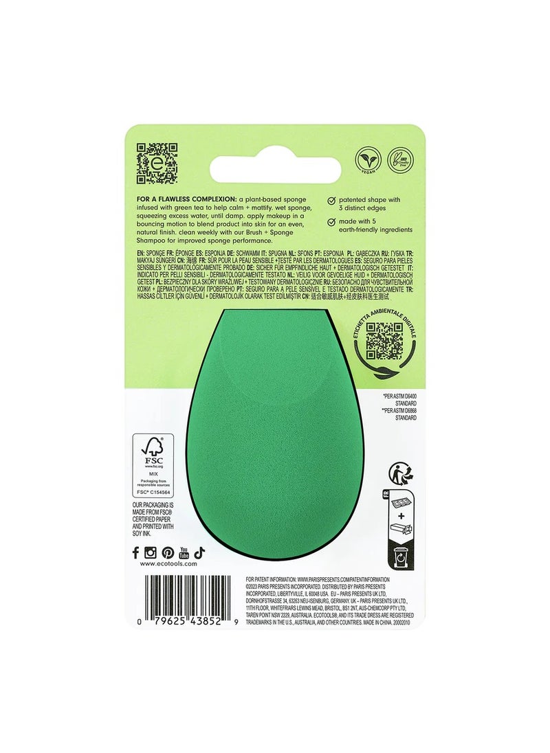 Eco Tools - Green Tea Bioblender Makeup Sponge - Image 1
