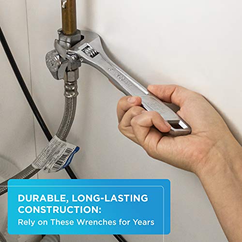 beyond by BLACK+DECKER Adjustable Wrench Set, 6-Inch, 8-Inch & 10-Inch, 3-Pack (BDHT8159092APB) - Image 5