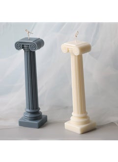 Hobizubi Concrete Candle Molds Pillar Foot 112  - Image 1