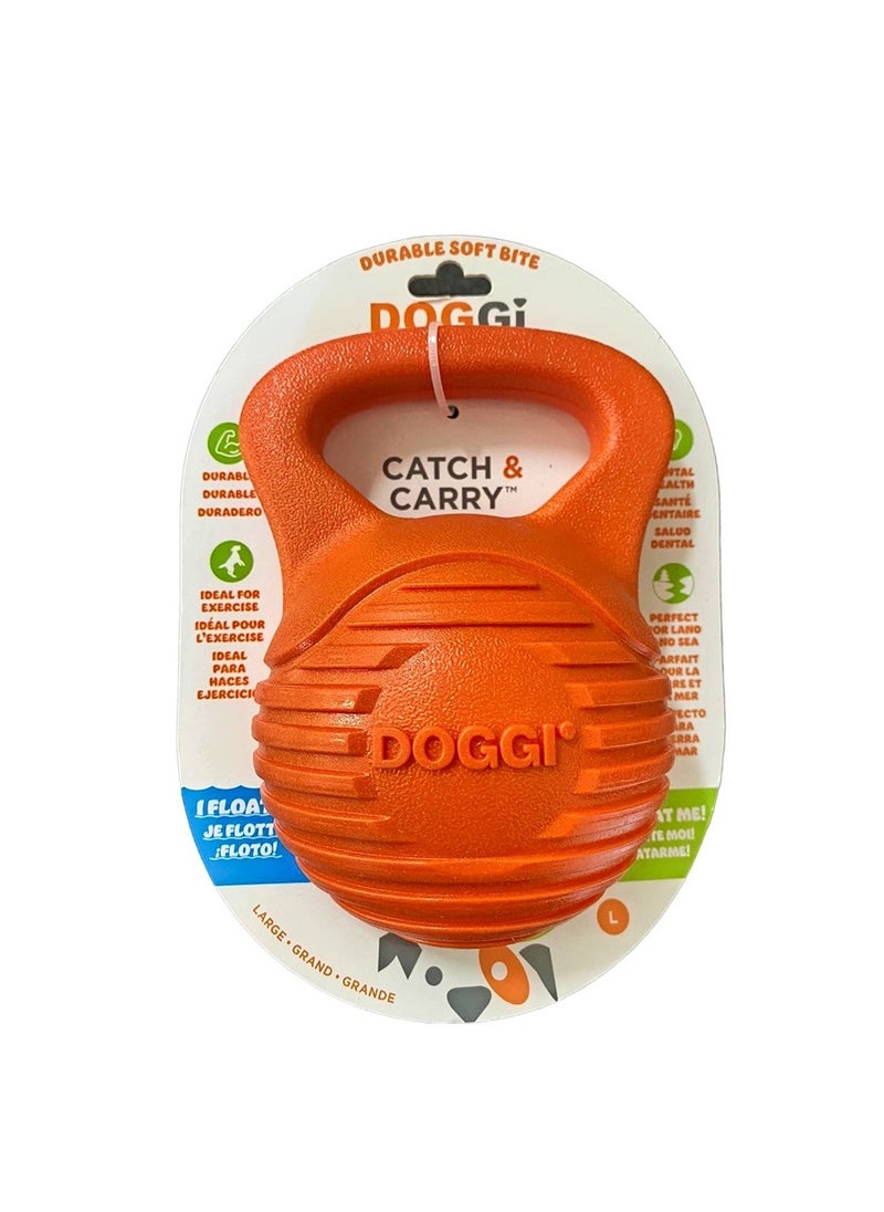 DOGGI - DOGGI Mental and Physical Stimulation Training Dumbbell for Dog | Dumbbell Toy for Dog | Dog Training Dumbbell | Dog Training Toy | Toys for Pet | Suitable for Medium Dogs and Puppies - Image 1
