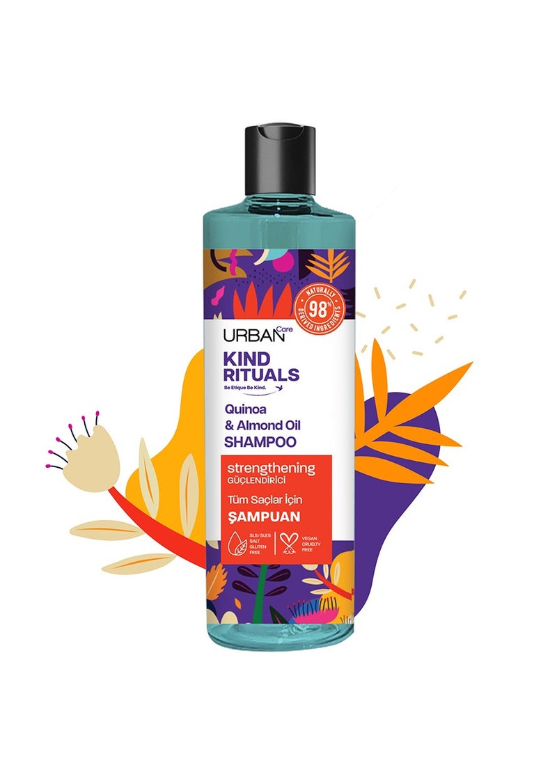 Urban Care Urban Care Kind Rituals Quinoa & Almond Oil Shampoo 400 Ml  - Image 3